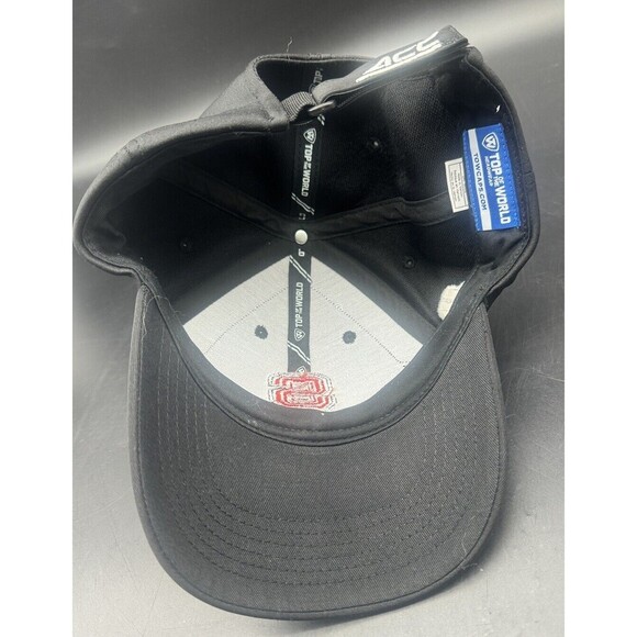 NC State Wolfpack NCSU Logo BLACK College Sports Basketball TOW 2016 ACC NWT - Picture 9 of 9